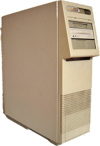 A Compaq SystemPro Tower Server